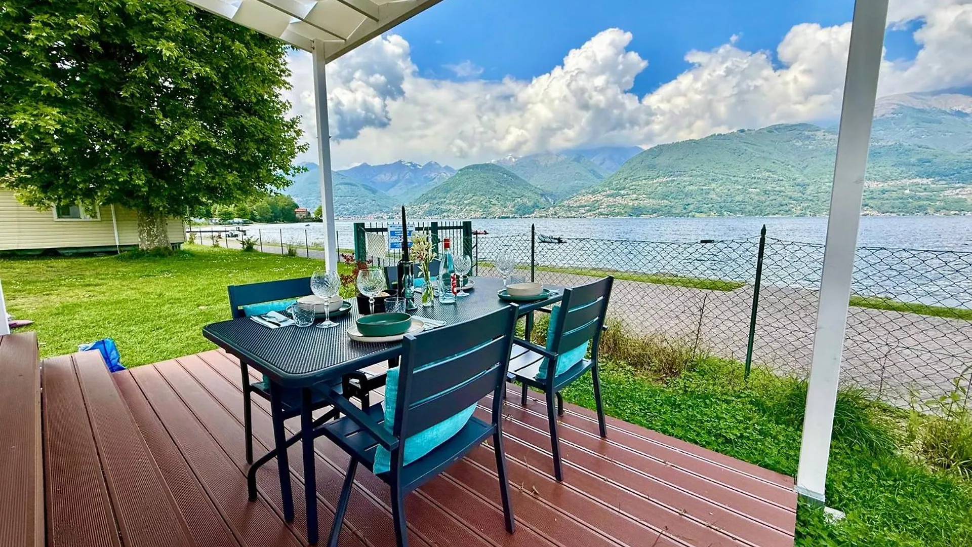 Bungalow Lido Marea, Direkt At The Lake & In Center Colico